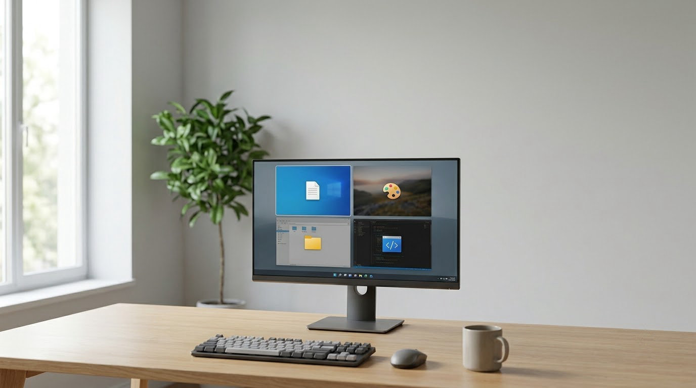 how to use multiple desktops in windows
