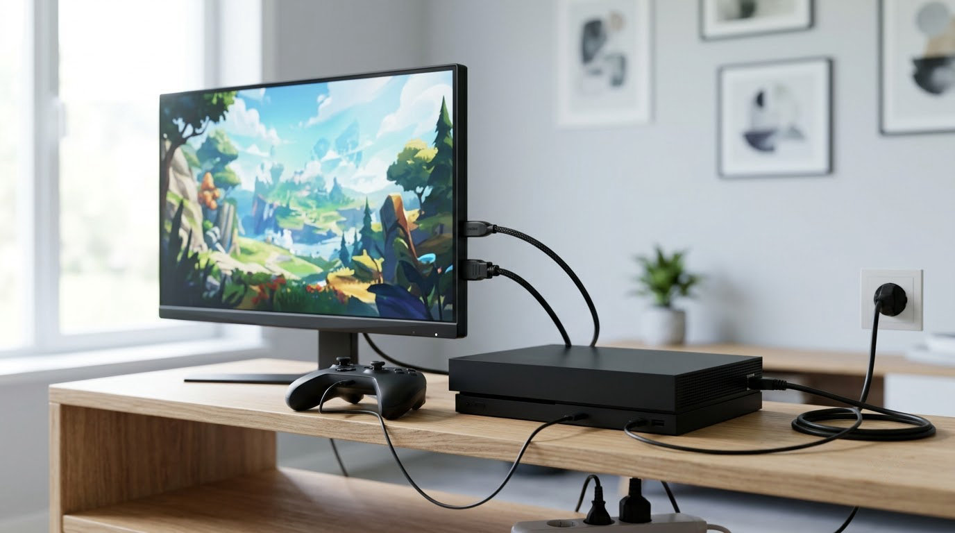 how to set up a console for the lowest input lag