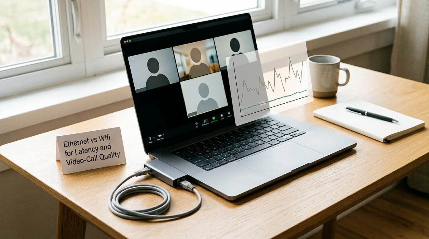 Ethernet vs Wifi for Latency and Video-Call Quality