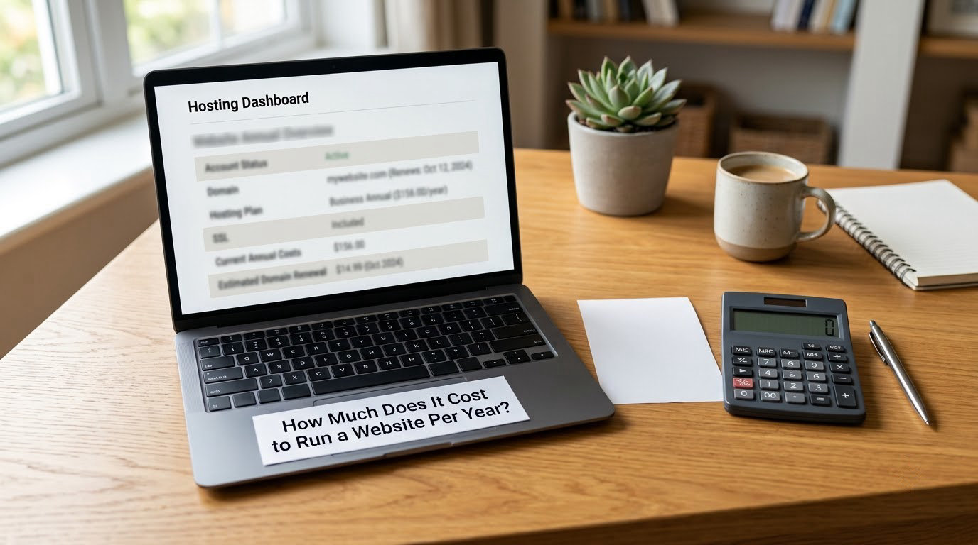 How Much Does It Cost to Run a Website Per Year?