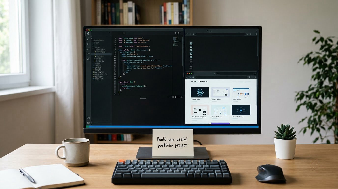 Build one useful portfolio project