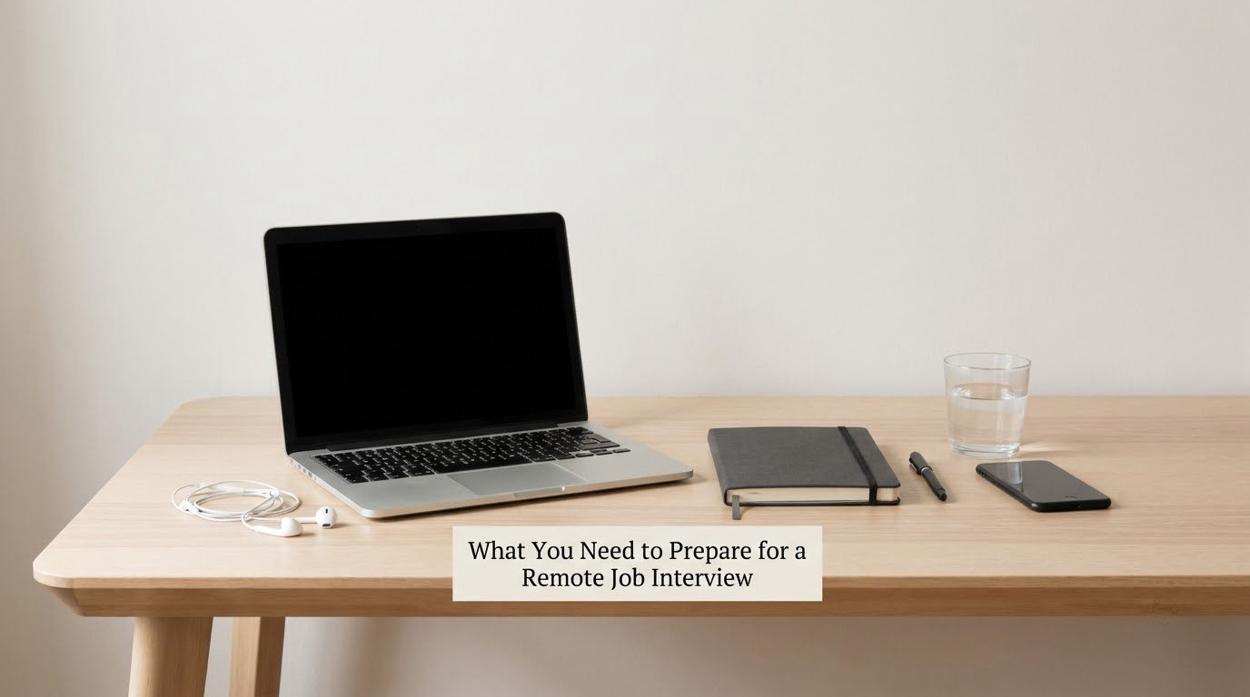 What You Need to Prepare for a Remote Job Interview