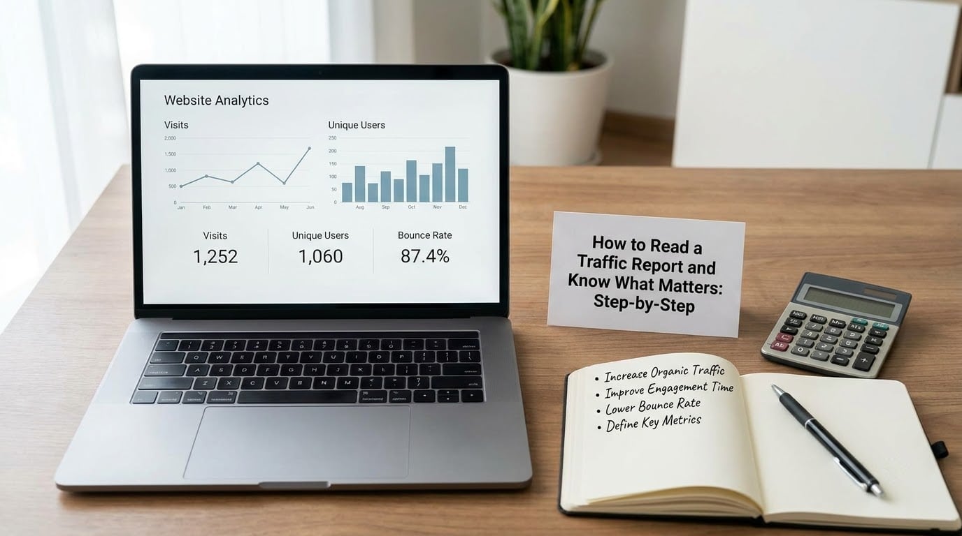 How to Read a Traffic Report and Know What Matters: Step-by-Step